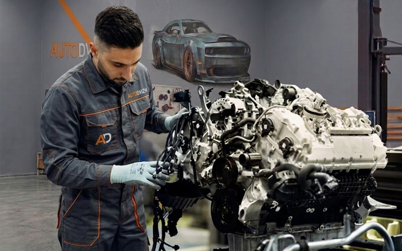 Ремонт та діагностика двигуна в автосервісі AUTODVIZH